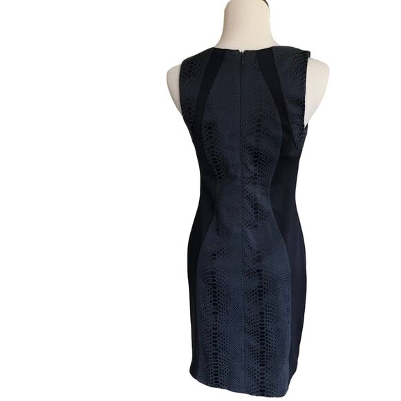Ya LosAngeles Navy Blue Sheath Dress, Size M - Picture 2 of 7